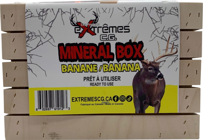Minéral Box - Banane - Chevreuil