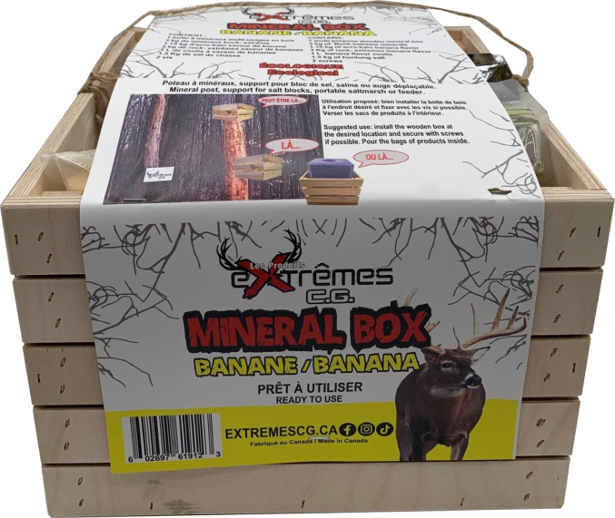 Minéral Box - Banane - Chevreuil