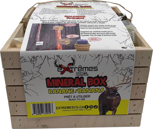 Minéral Box - Banane - Chevreuil