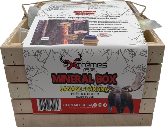 Minéral Box - Banane - Orignal - Saline