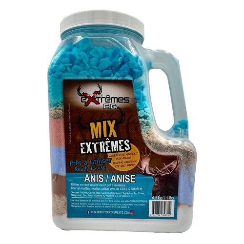 Mix Extrême - 6.5kg - Saline -Chevreuil