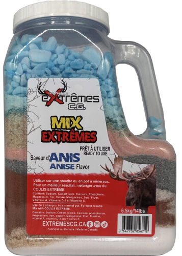 Mix Extrême - 6.5kg - Saline -Chevreuil