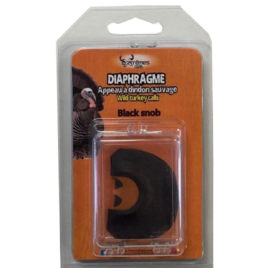 Black Snob - Diaphragme triple - noir et orange