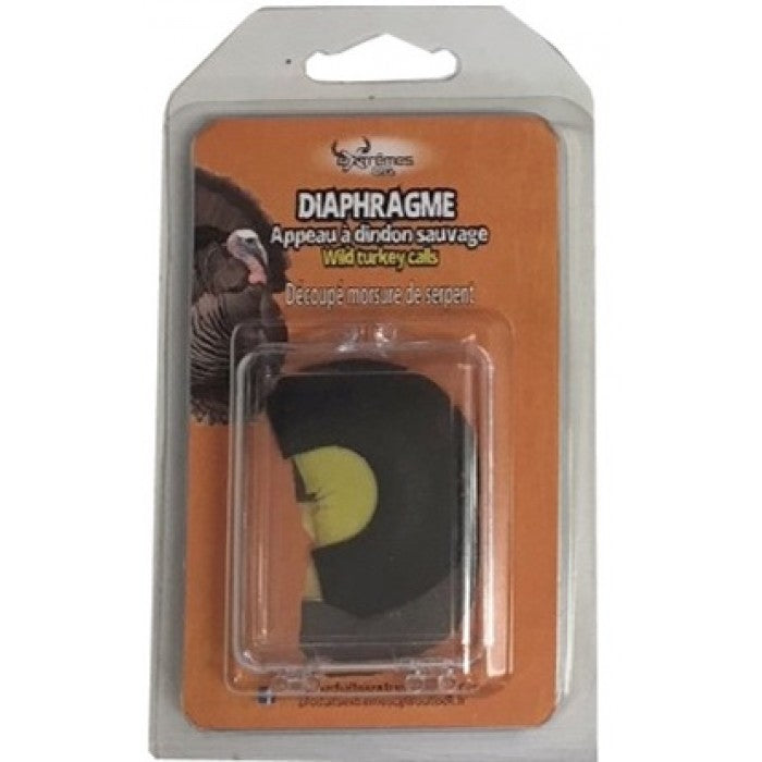 Snake Bit - Diaphragme Triple - noir et jaune