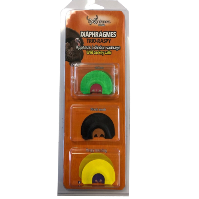 Trio - Raspy - Diaphragmes