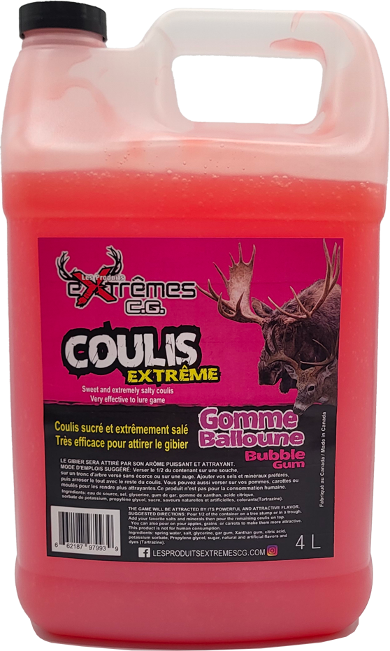 Coulis Extrême - Chevreuil & Orignal - Saline