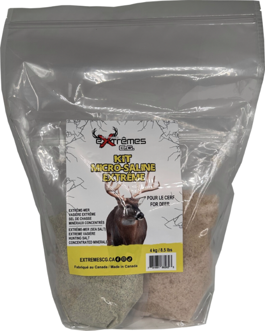 MICRO-SALINE, KIT POUR CHEVREUIL