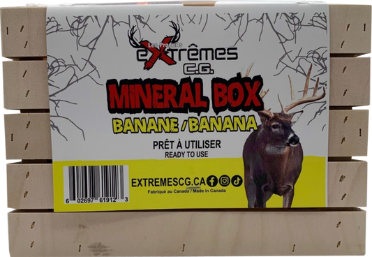 Minéral Box - Banane - Chevreuil