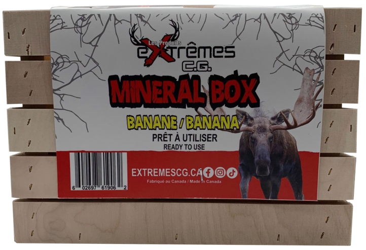 Minéral Box - Banane - Orignal - Saline
