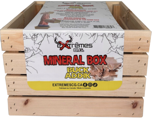 Minéral Box - BUCK ADDIK - Chevreuil