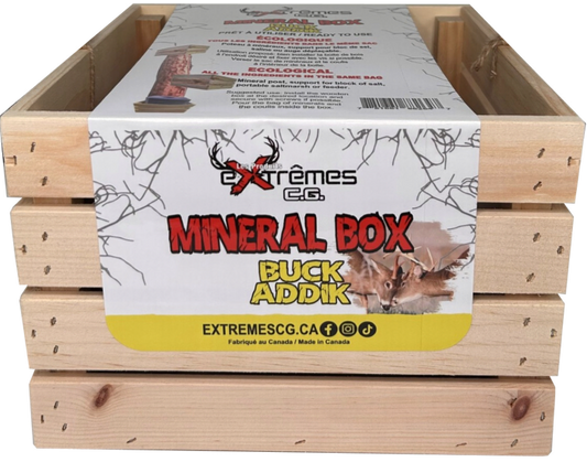 Minéral Box - BUCK ADDIK - Chevreuil