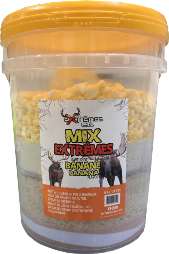 Mix Extrême - 18kg - Saline - Chevreuil
