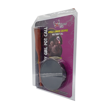 Muddy girl pot call - turkey slate