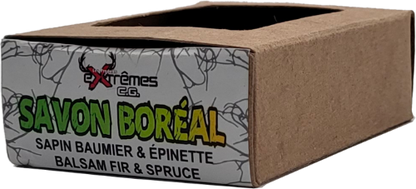 Boreal bar soap (black pine, fir)