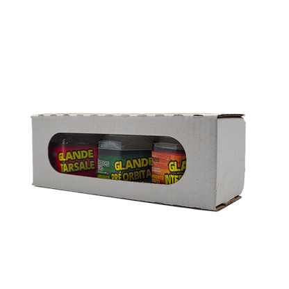 Trio de Glandes - Chevreuil - Tarsales, Pré-orbitales, Interdigitales